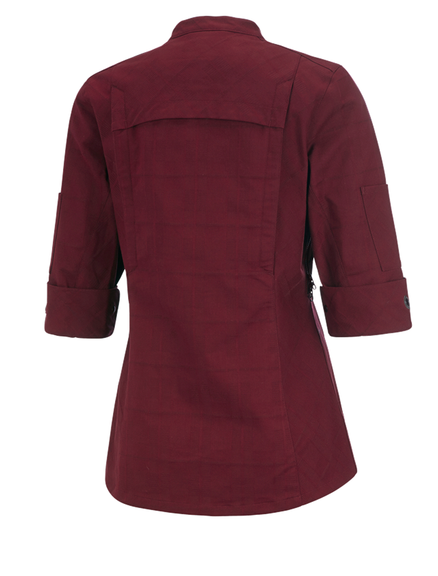 Shirts & Co.: Berufsjacke 3/4-Arm e.s.fusion, Damen + rubin 1