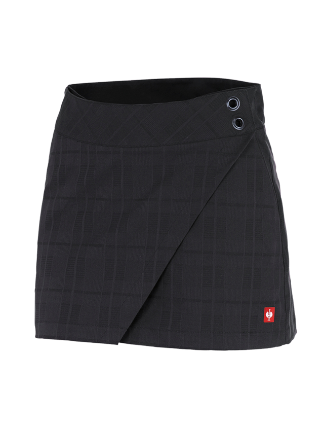 Pantalons de travail: Jupe-culotte professionnelle e.s.fusion + noir