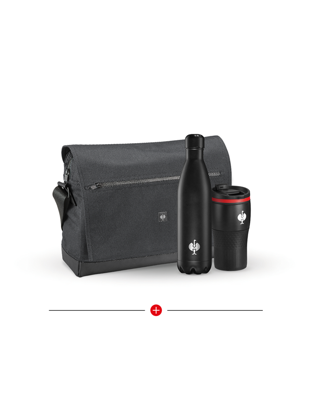 Accessoires: Messenger Bag e.s.motion ten Kit Cadeau + noir oxyde