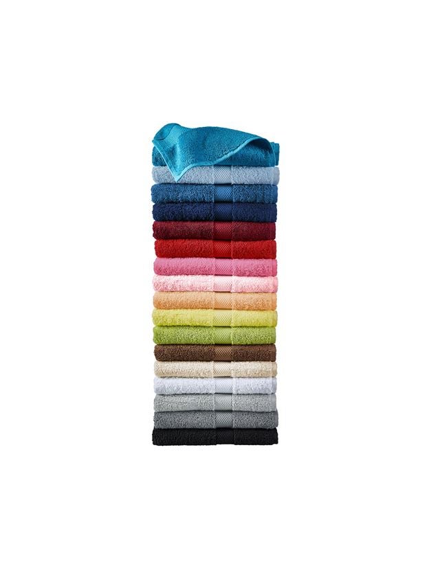 Doeken: Frotté handdoeken Premium per 3 + lichtblauw