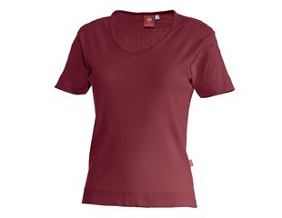 e.s. T-Shirt cotton V-Neck, Damen