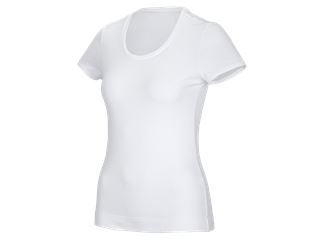 e.s. Functioneel T-shirt poly cotton, dames