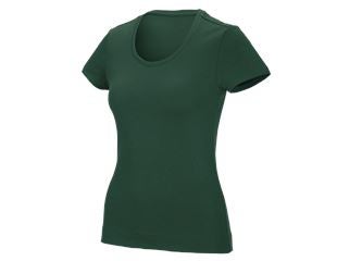 e.s. T-shirt fonctionnel poly cotton, femmes