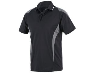 e.s. Funktions Polo-Shirt poly Silverfresh