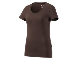 e.s. T-Shirt cotton stretch, dames