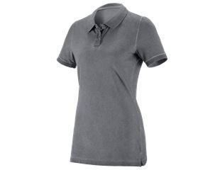 e.s. Polo-Shirt vintage cotton stretch, dames