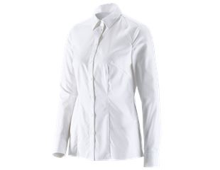 e.s. Business-blouse cotton stretch dames reg. fit