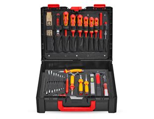 STRAUSSbox Werkzeug-Set 145 Elektro