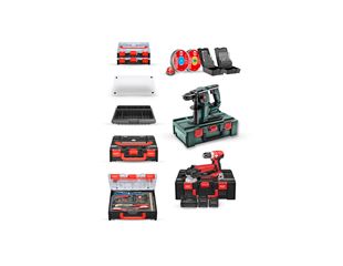 Pack combiné Metabo 18V 2,0 ions lithium+4,0 ions