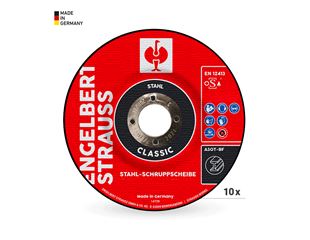 e.s. Stahl-Schruppscheibe classic, 10er Pack