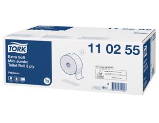 Tork extra zacht toiletpapier Premium, mini jumbo